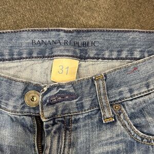 Banana Republic Women's Light Blue Boyfriend Jeans